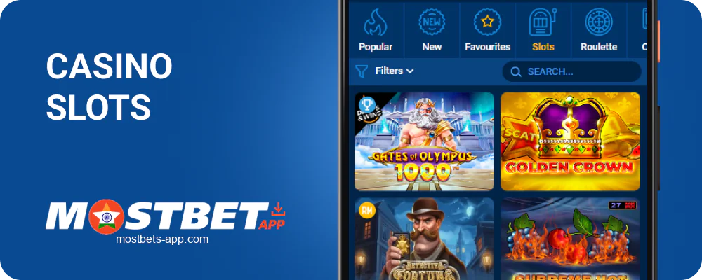 Slots in Mostbet Azərbaycan tətbiq