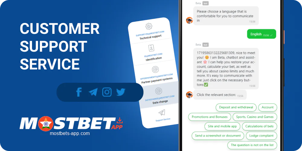 Mostbet Azərbaycan tətbiq support service